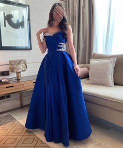 فستان سهرة باللون الزهري جذاب أفخم فساتين جدة